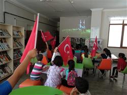 Zeytinburnu İlçe Halk Kütüphanesi 15 Temmuz Etkinlik Fotoğrafları